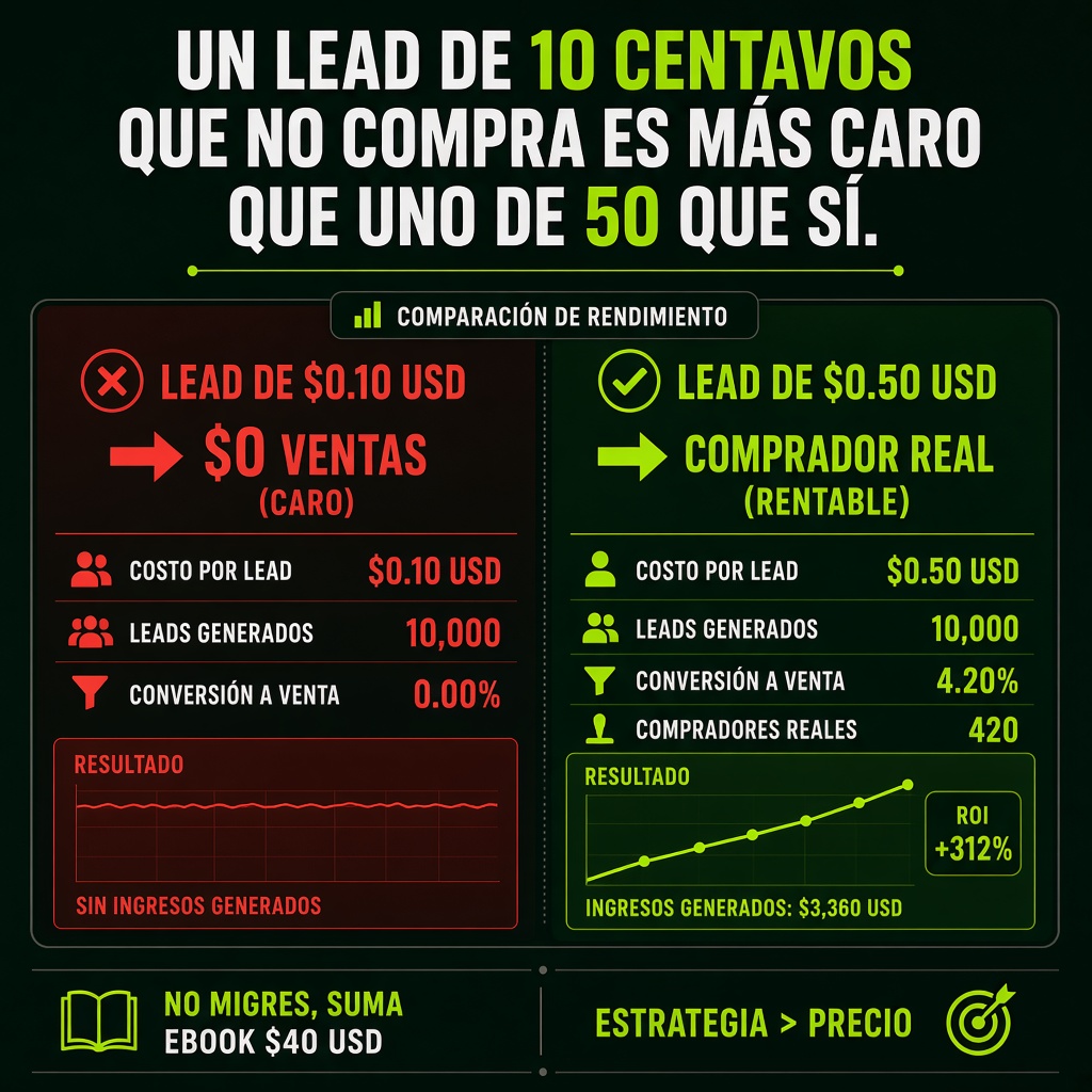 Auditoría de Leads Reales vs Leads Baratos